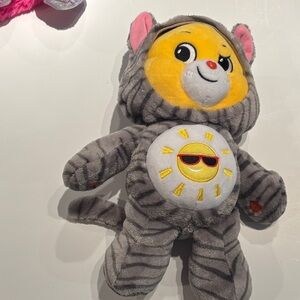 Care Bears sunshine bear Gray and Yellow Plush Toy